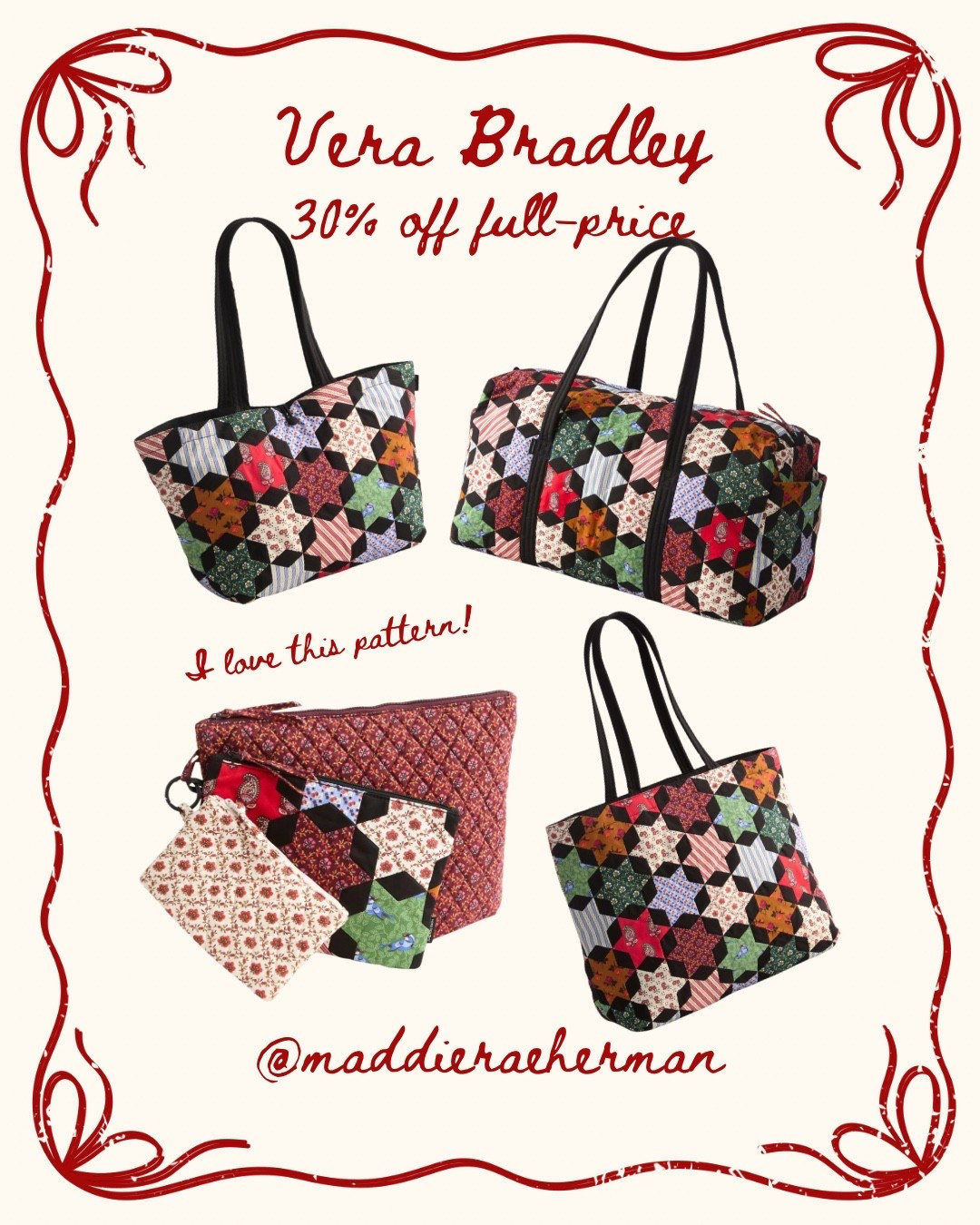 CYBER WEEK! Deals I’m loving — Vera Bradley is so back 👌🏻 30% off full-price items and 50% off collab items 🙌🏻

#verabradley #travel

#LTKCyberWeek #LTKHoliday #LTKGiftGuide