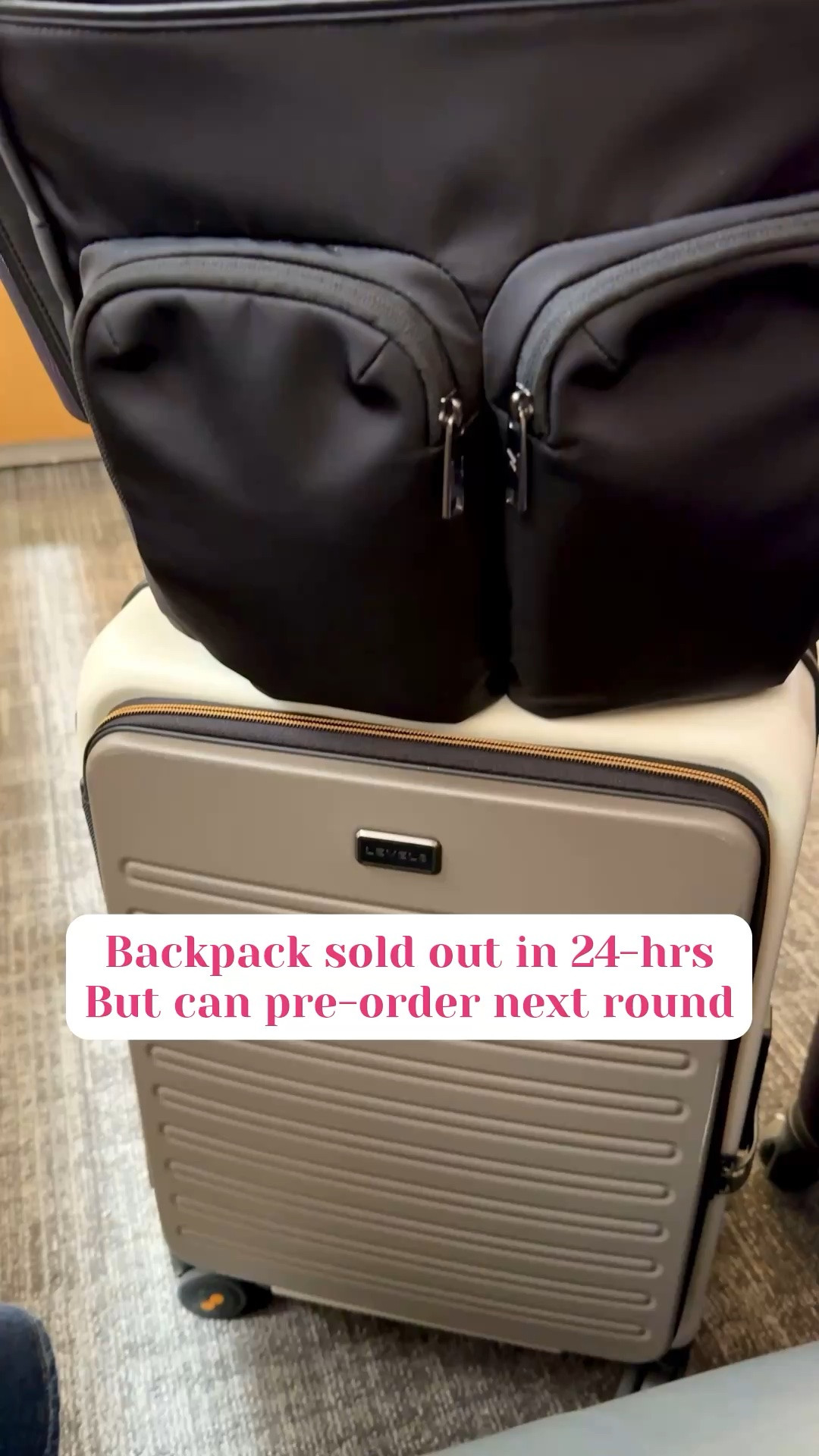 Pre-order for next round of the backpack release