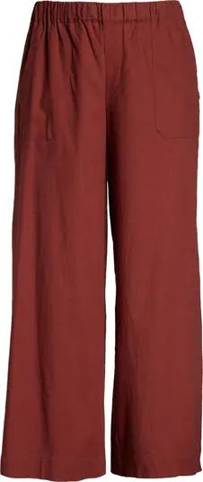 Wit & Wisdom High Waist Stretch Linen Blend Pants | Nordstrom | Nordstrom