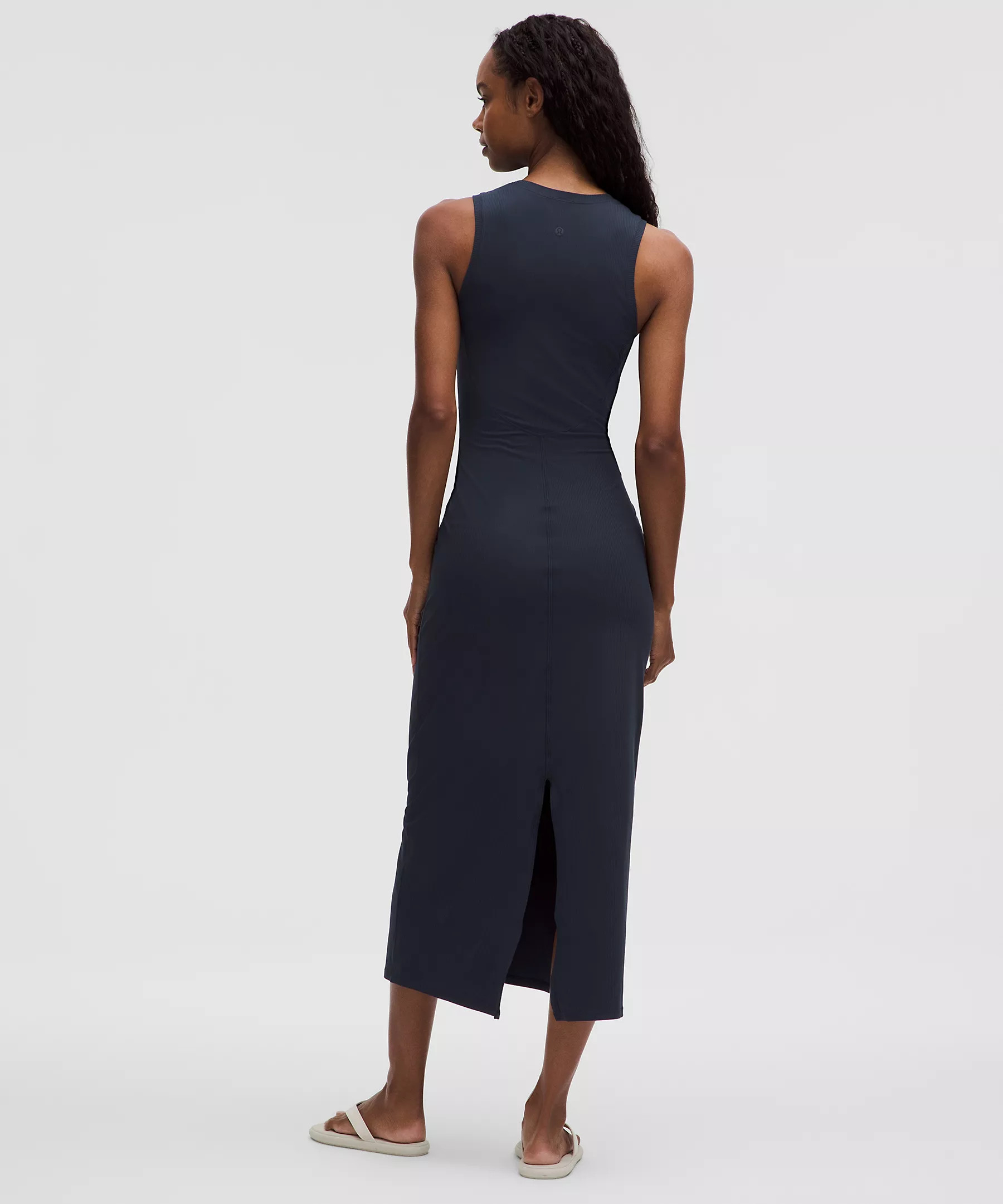 All Aligned Ribbed Midi Dress | Lululemon (US)