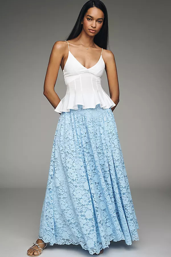 Lace Maxi Skirt | Anthropologie (US)