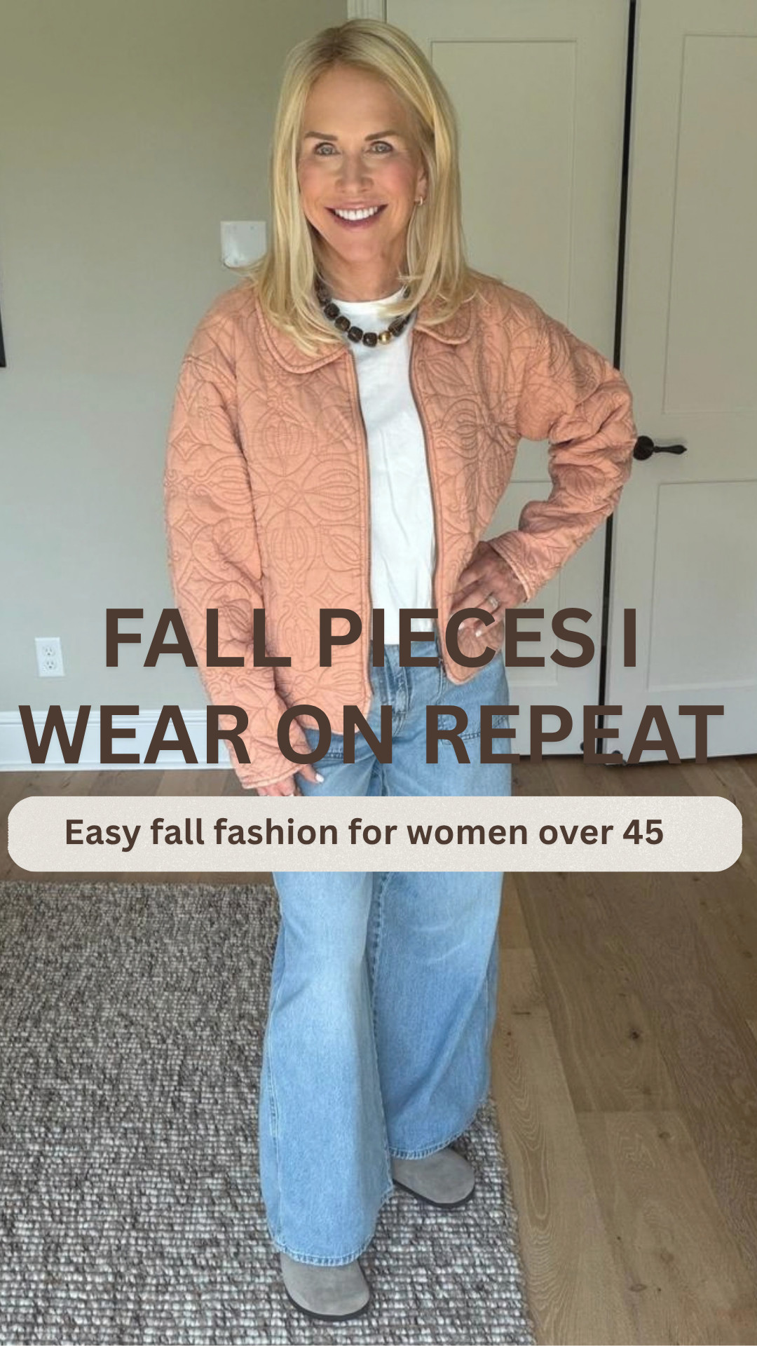 Fall Pieces I am wearing on repeat 
#LTKFall 

 #LTKgrwm #LTKSeasonal #LTKOver40