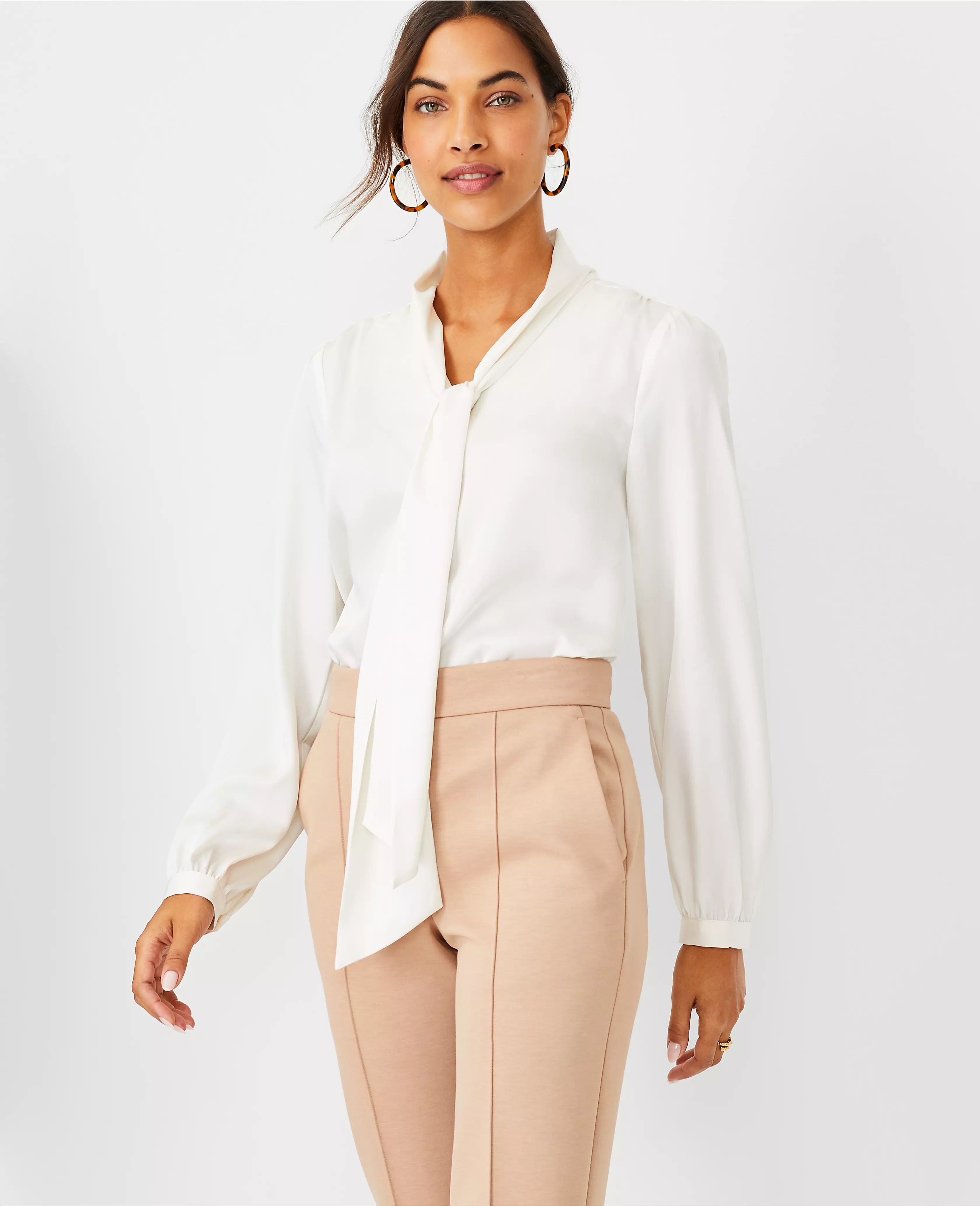 Tie Neck Top | Ann Taylor (US)