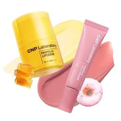 CNP Lip Butter x Jelly Duo - Original & Pink Donut Bundle | Hydrating Overnight Lip Mask & Gloss, 12hrs Long-lasting Moisture, Manuka Honey & Hyaluronic Acid, Gentle Exfoliation, Korean Skin Care | Amazon (US)