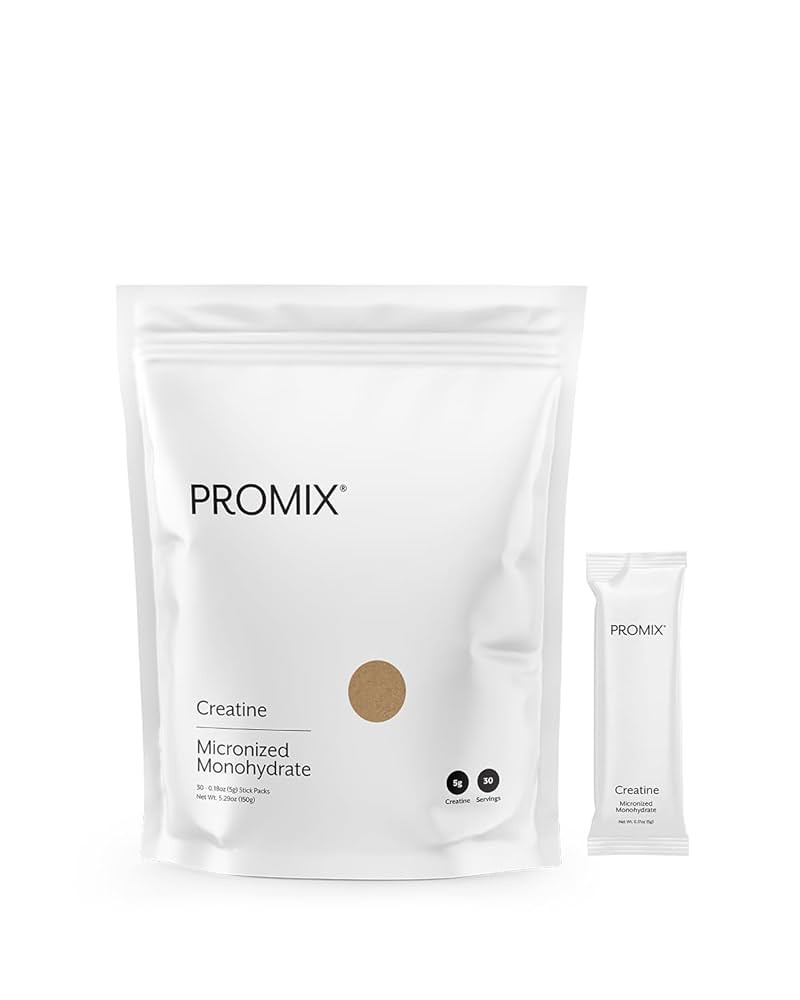 ProMix Nutrition Creatine Monohydrate Travel Packs, 5g of micronized Clean Creatine for Men and W... | Amazon (US)
