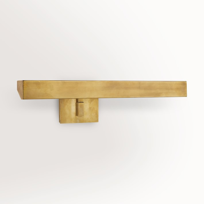 McClain Picture Light, Antique Brass | Williams-Sonoma