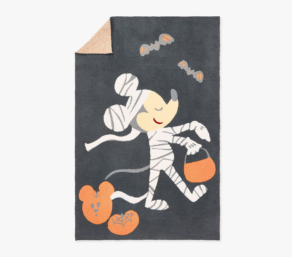 Disney Mickey Mouse Mummy Fuzzy Kid Throw Blanket | Pottery Barn Kids