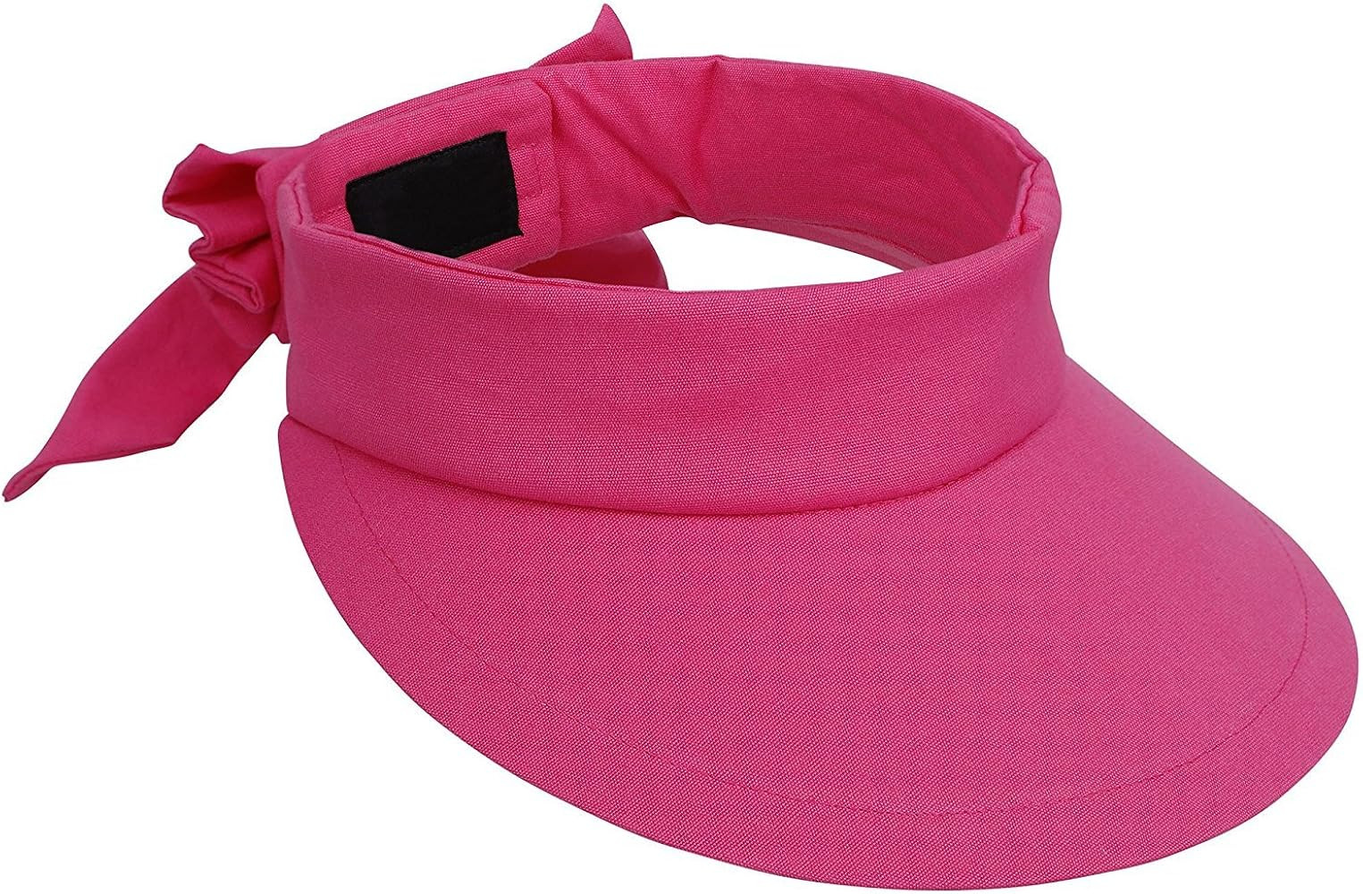 Livingston Women's Packable Wide Brim SPF 50+ UV Protection Sun Visor Hat w/Bow | Amazon (US)