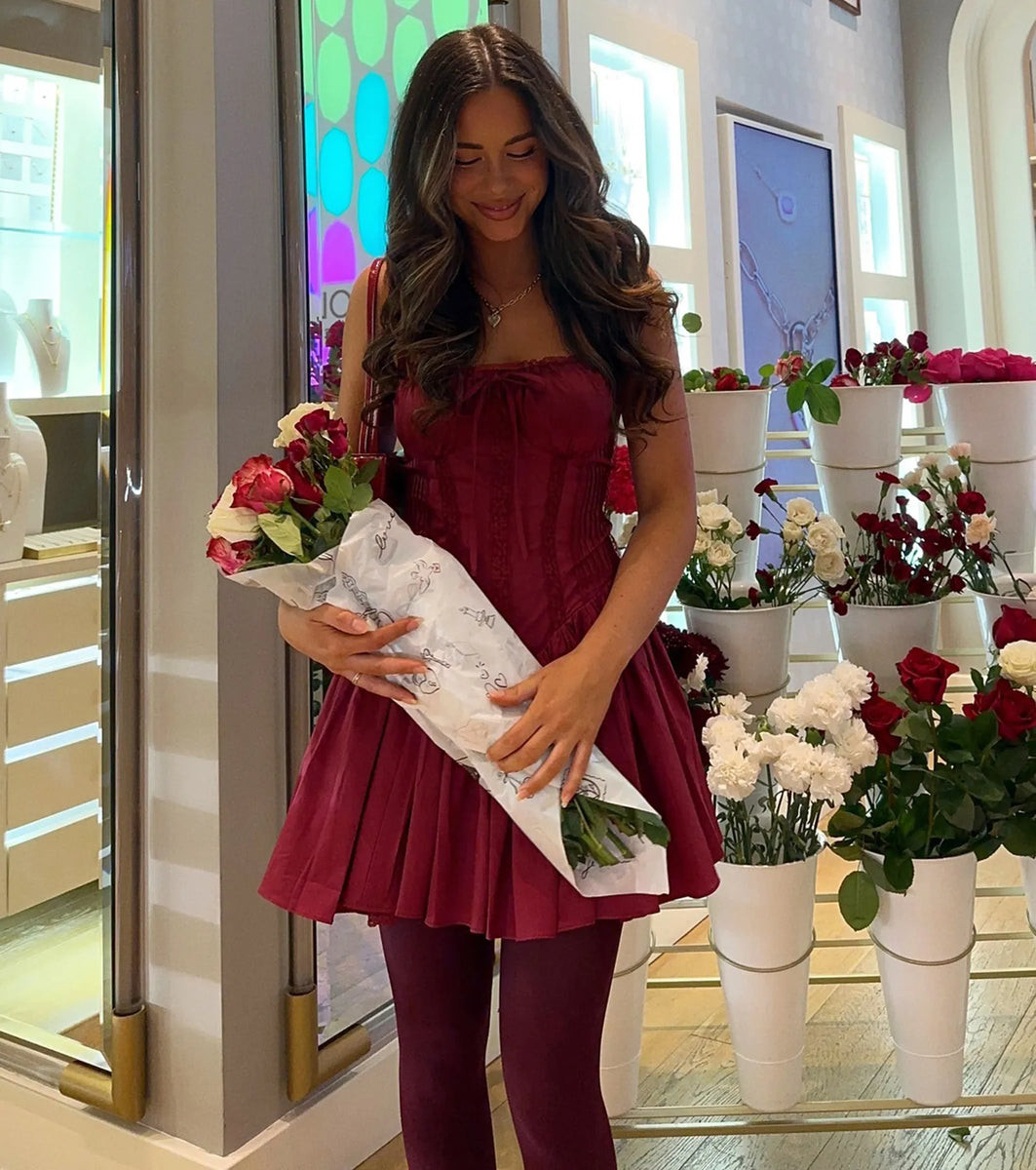 So Darling Woven Drop-Waist Skater Dress | Windsor Stores