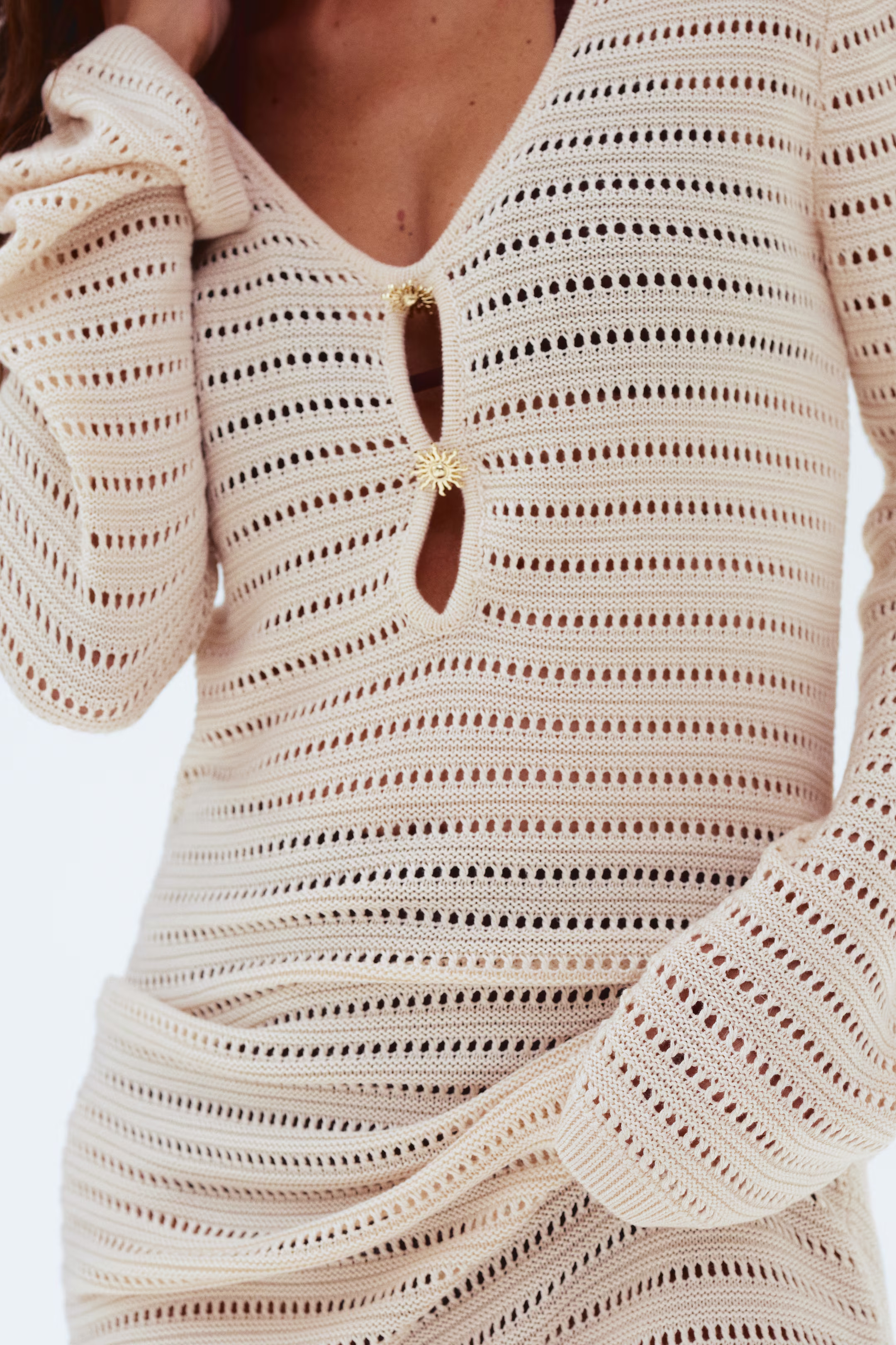 Crochet-look dress | H&M (UK, MY, IN, SG, PH, TW, HK)
