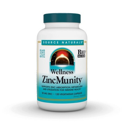 Wellness ZincMunity by Source Naturals, Inc.  -  120 VegCap | Target