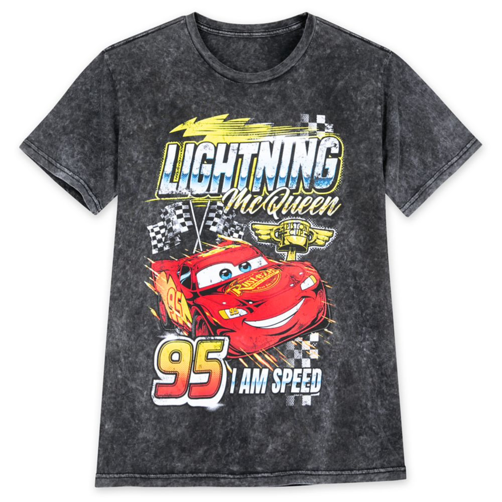 Lightning McQueen Fashion T-Shirt for Adults – Cars | Disney Store