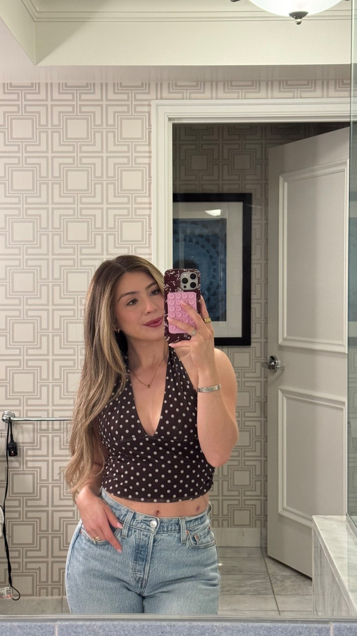 halter top & jeans

#LTKgrwm #LTKootd #LTKPetite