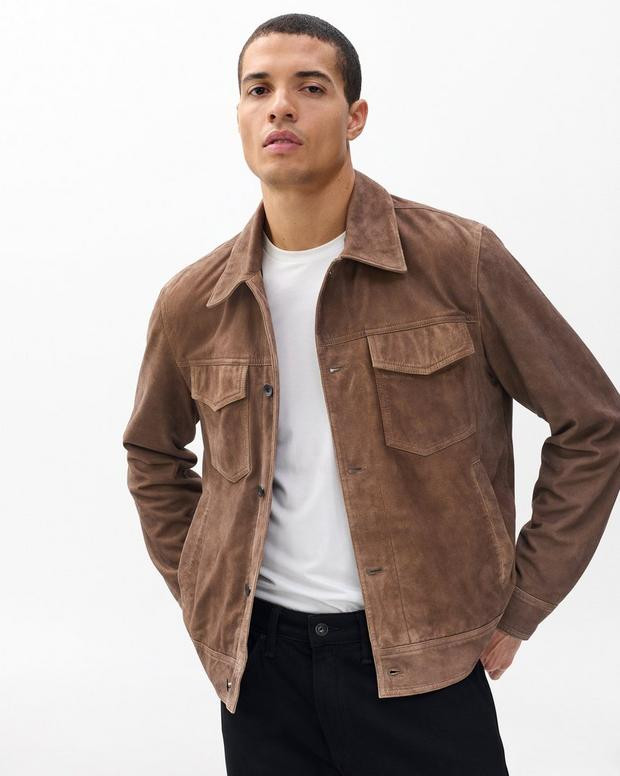 rb Suede Trucker Jacket | rag & bone