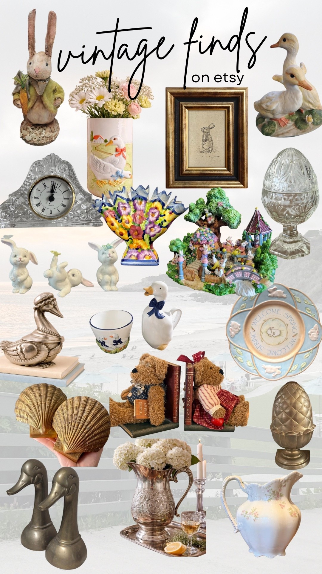 Some vintage finds from Etsy 

#LTKSeasonal #LTKHome