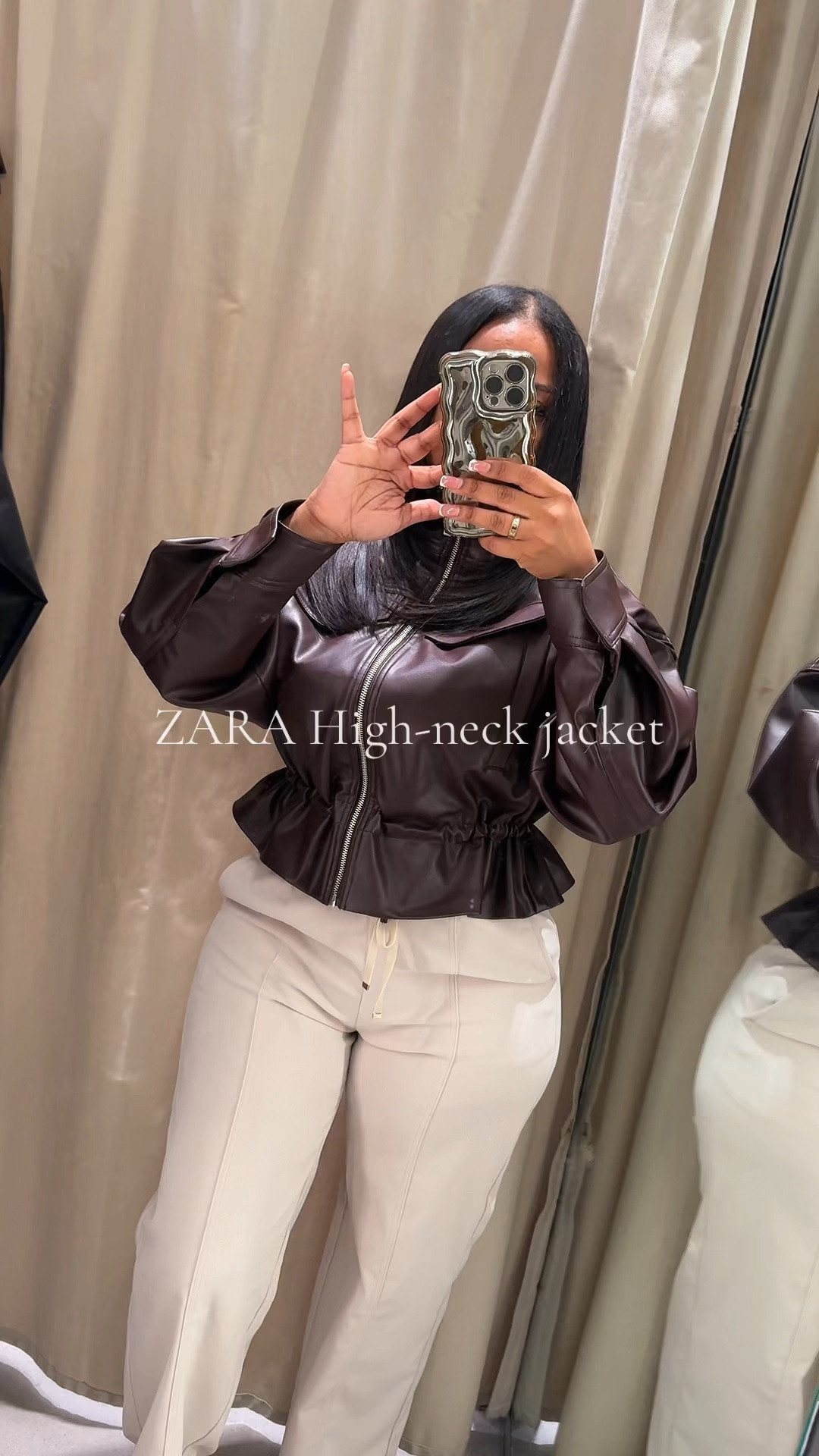 fall outfits women over 50 ara 

ZATHigh-neck jacket.

Adjustable waist with drawstrings. Has pockets and decorative flap on the front.  Front zip closure.

Comes in two colors 
#bomberjacket #falljacket #zaraoutfit #zarajacket #zarabomberjacket

#LTKgrwm #LTKU #LTKOver40