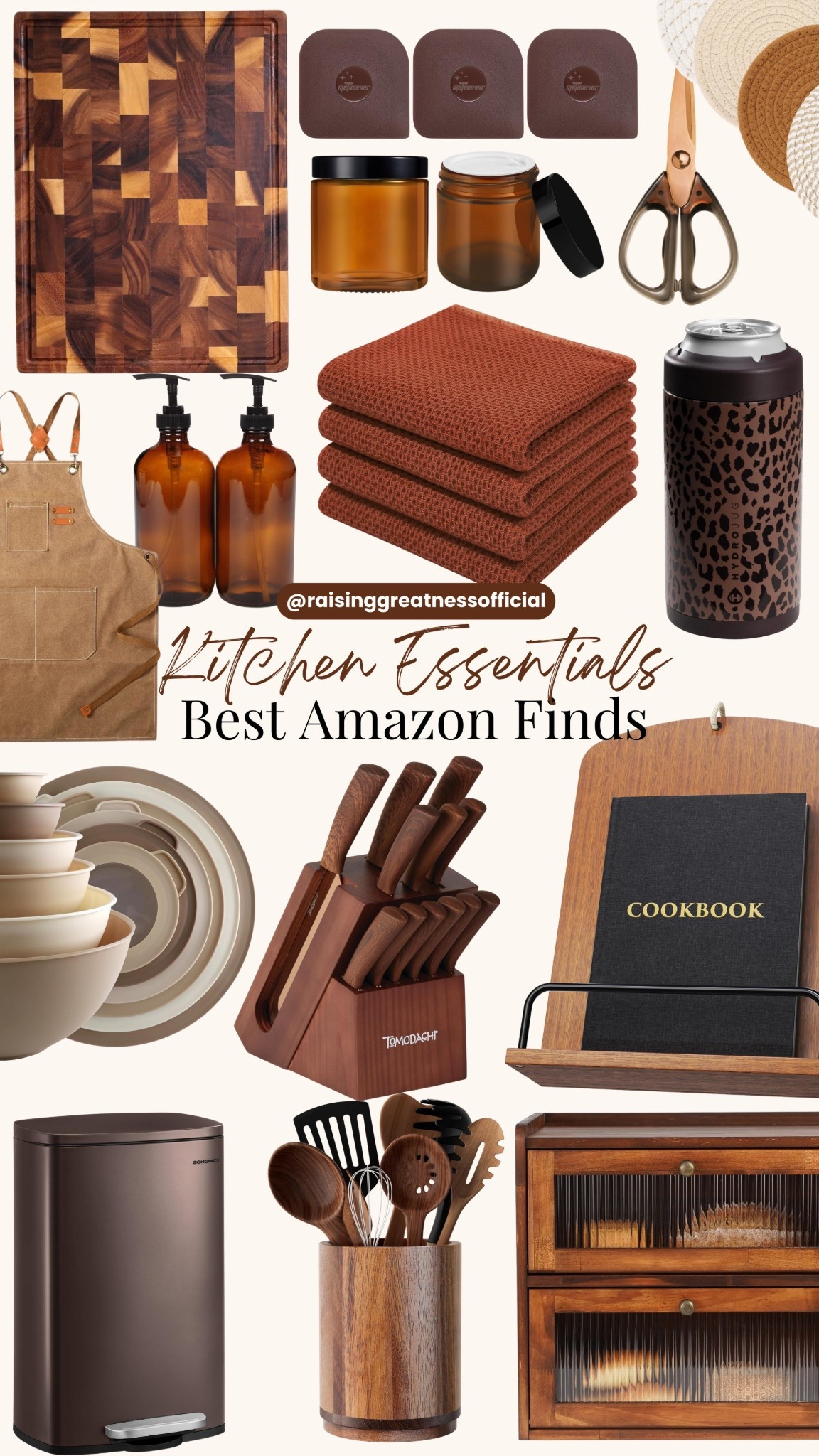 🍽️ Elevate your kitchen with aesthetic brown-tone essentials that bring warmth, function, and a cozy touch into your home. These Amazon finds are perfect for a stylish New Year refresh. 🤎✨

#KitchenEssentials #AestheticKitchen #BrownHomeDecor #AmazonHomeFinds #KitchenFavorites #HomeStyleIdeas #NewYearRefresh #CozyHomeVibes #HomeOrganization #NeutralHomeDecor

#LTKHome #LTKfoodie #LTKGiftGuide