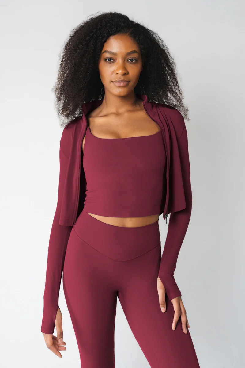 Cloud II Jacket - Blackberry | Vitality