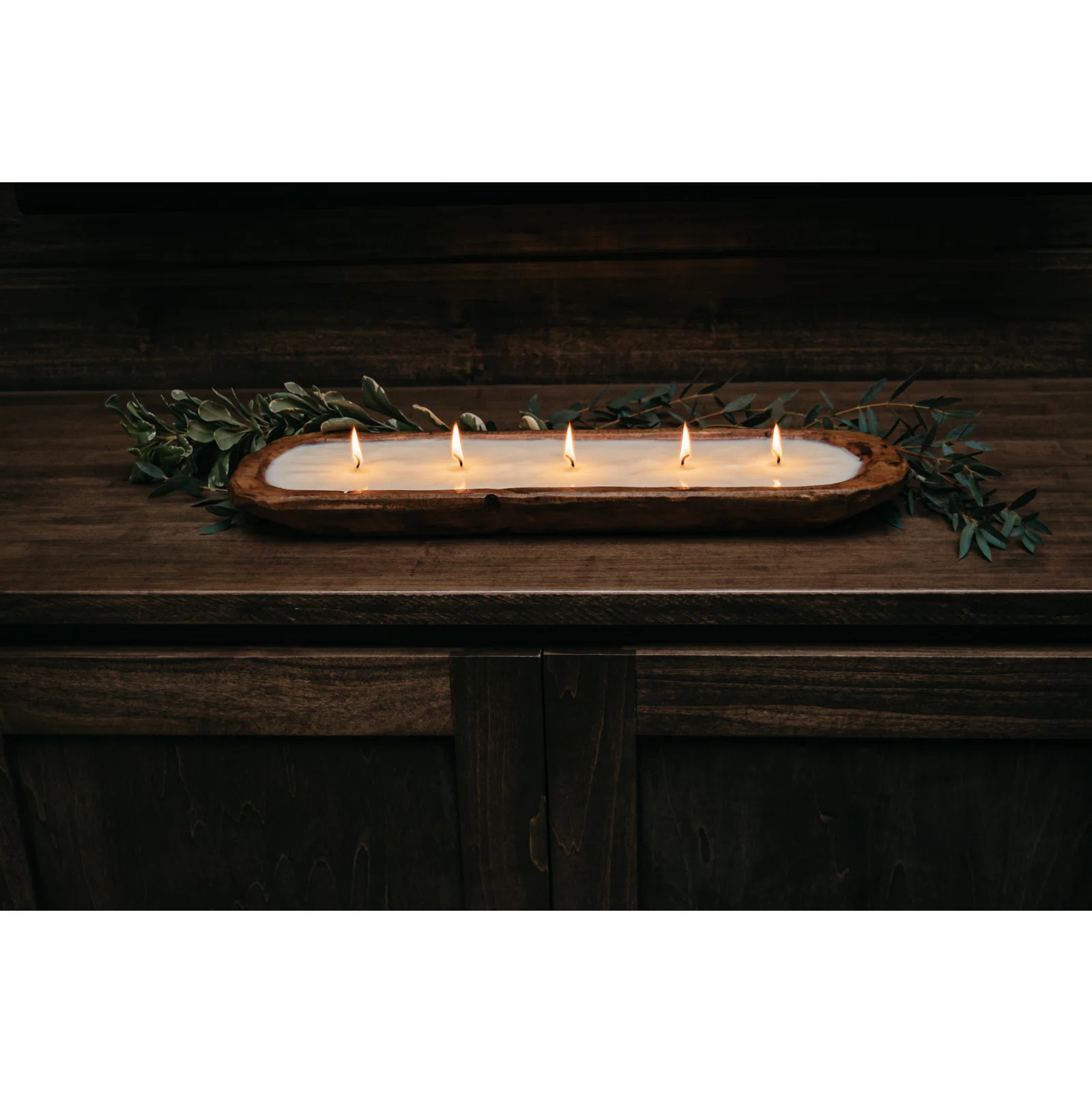 Woodland Chateau Scented Designer Candle with Wood Holder | Wayfair North America