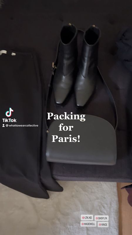 Packing a chic wardrobe that will fit in a carry on! Follow along to see what works. Blazer-xs, boots- usually sz 8/ bought sz9! Pants- s. #paris #packingforparis #whattoweartoparis

#LTKeurope #LTKSeasonal #LTKtravel