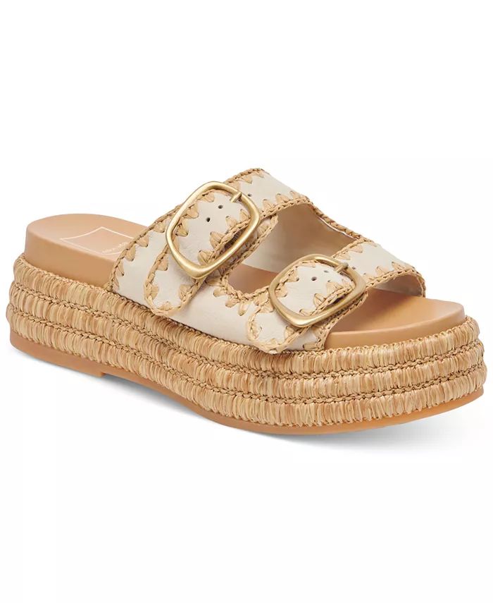 Dolce Vita Women's Wanika Footbed Espadrille Platform Sandals - Macy's | Macy's