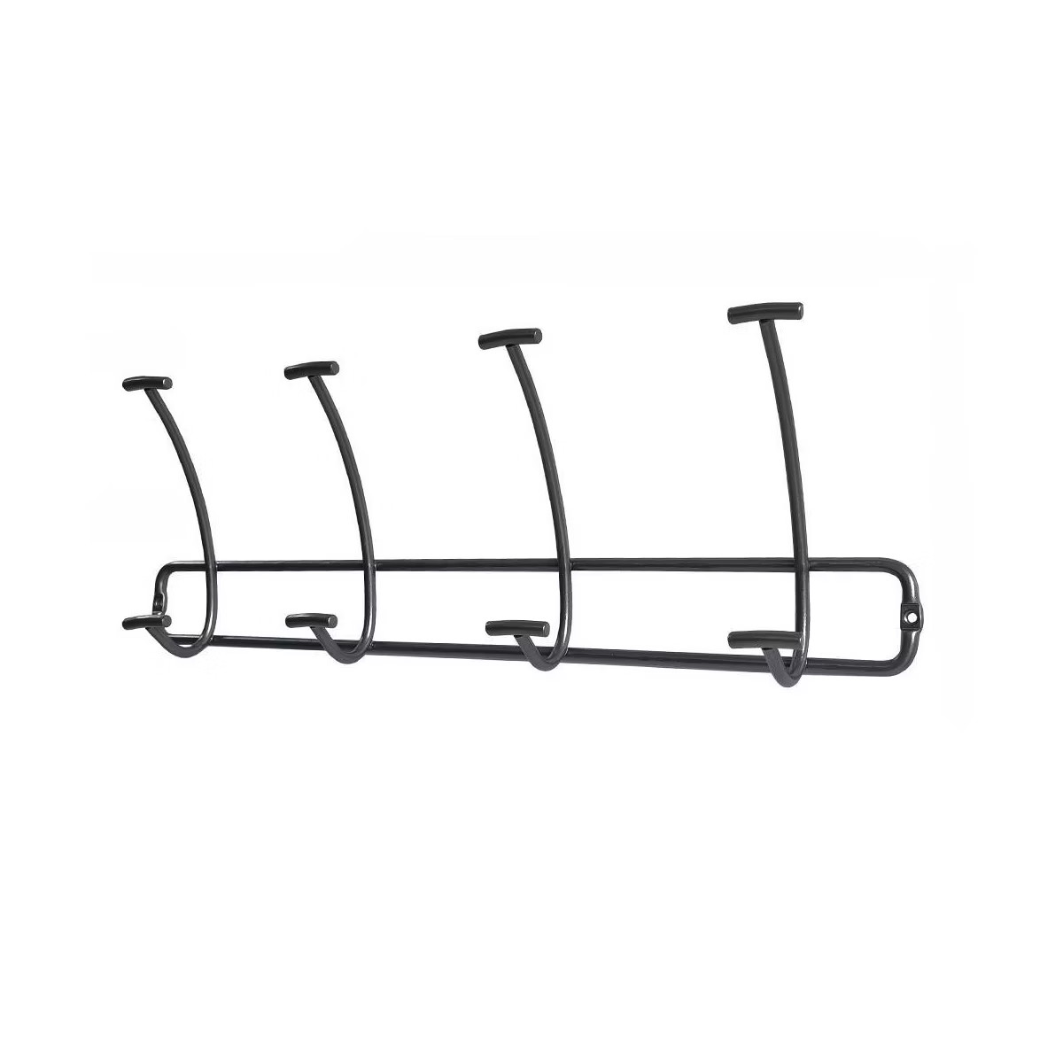 Bent Wire 4 Hooks Rail Black - Threshold™ | Target
