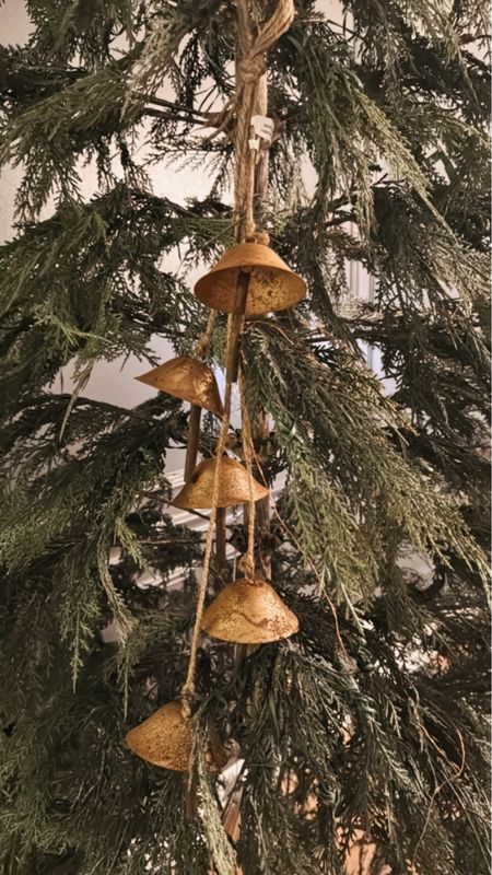 Brass bells Christmas. Mushroom bells. 

#LTKSeasonal #LTKHoliday #LTKHolidaySale