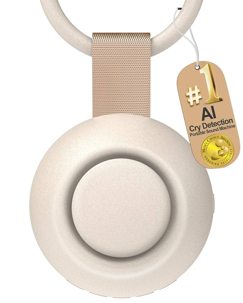 2025 Mom's Choice Awards, Portable Sound Machine for Baby Adult, AI Cry Detection, 18 Soothing So... | Amazon (US)