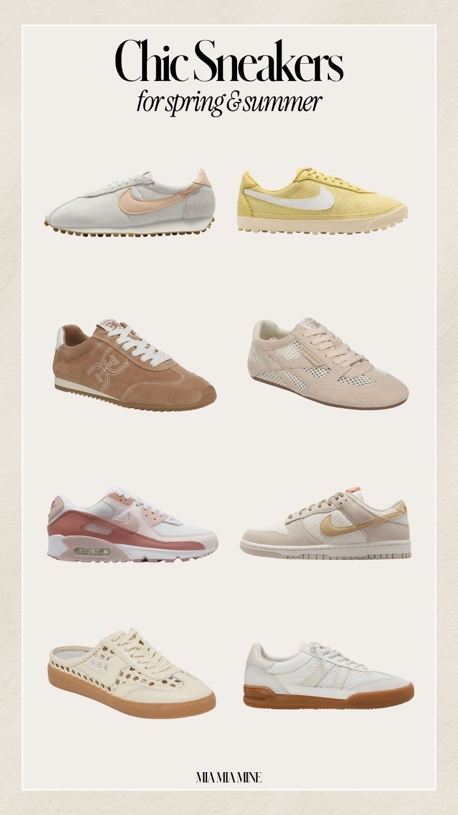 Spring shoe picks that won’t break the bank
Summer sneakers from Nike, Sam Edelman and dolce vita 

Sneakers under $100, shoe picks, Nordstrom shoes 