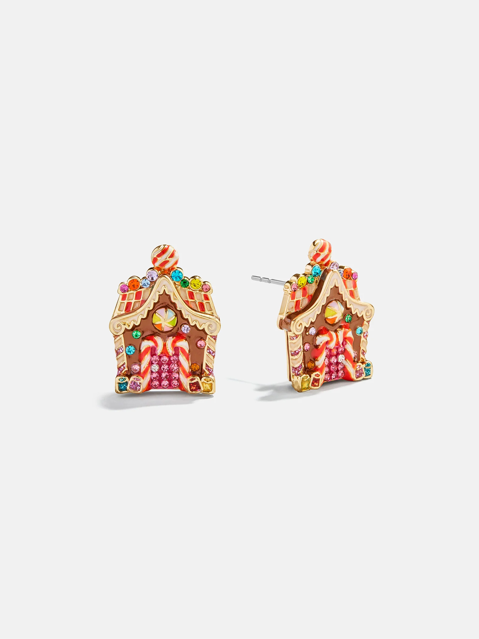 Sweet Noel Gingerbread House Earrings - Gingerbread House | BaubleBar
