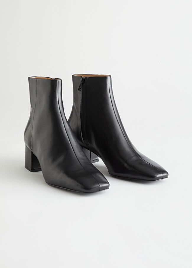 Leather Heeled Ankle Boots | & Other Stories (EU + UK)