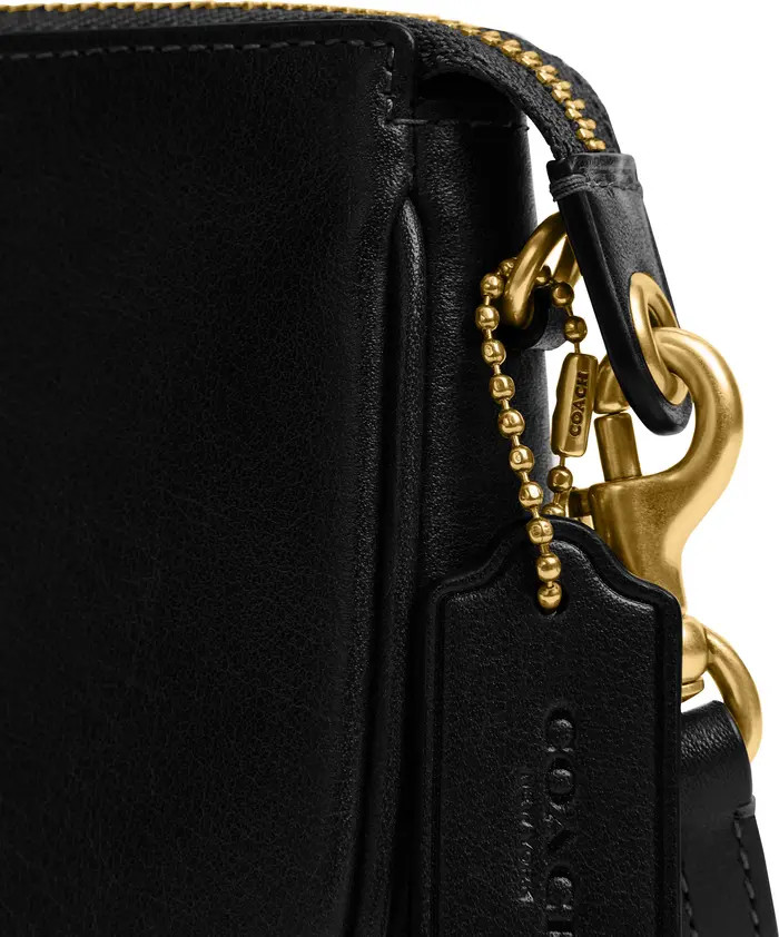 Plaza 18 Natural Grain Leather Shoulder Bag | Nordstrom