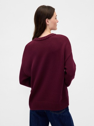 100% Cotton Oversized Sweater | Gap (US)