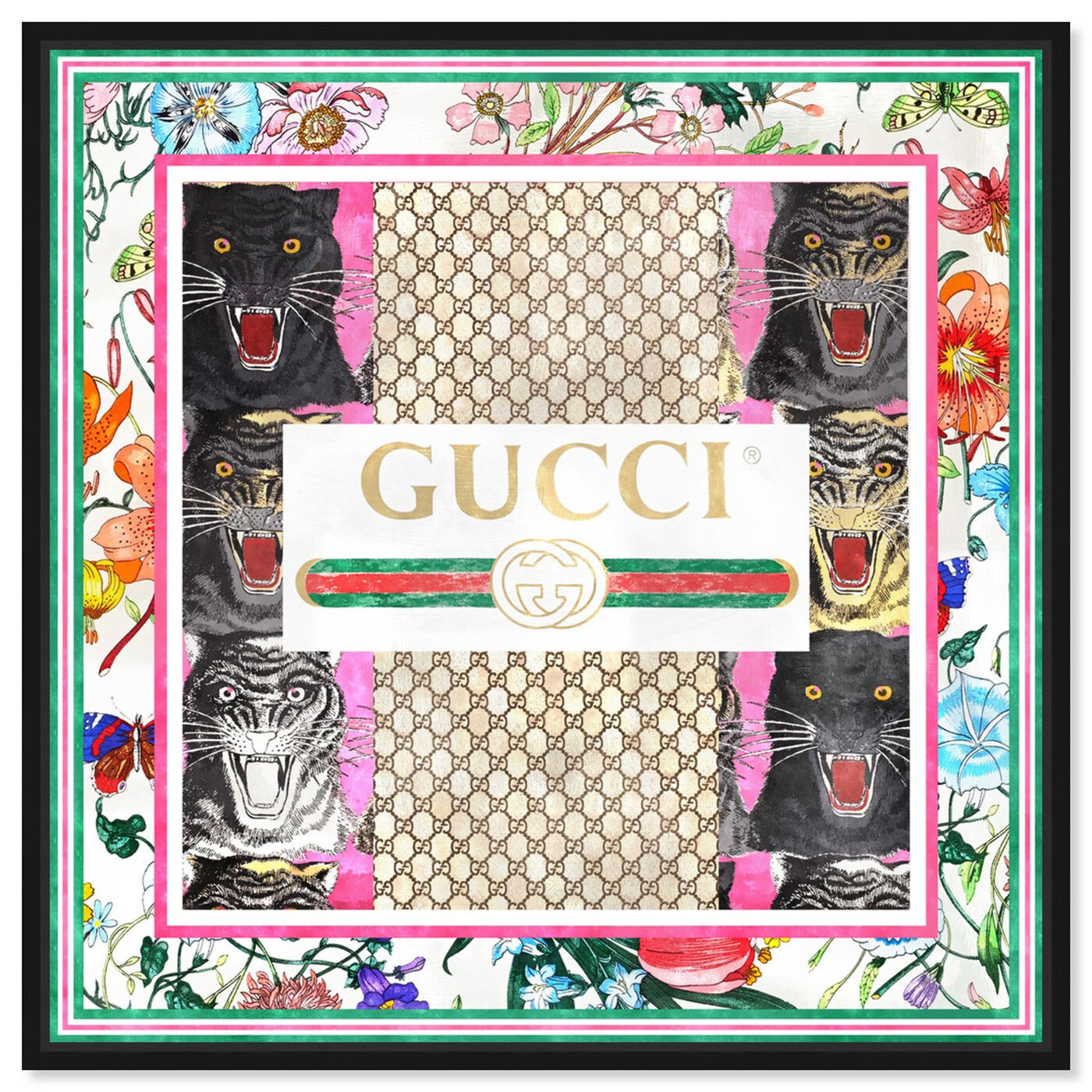 Grand Royal Fashion III | Wall Art by Oliver Gal | Oliver Gal