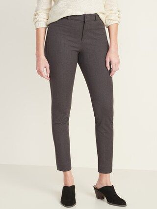 Mid-Rise Pixie Straight-Leg Pants for Women | Old Navy (US)