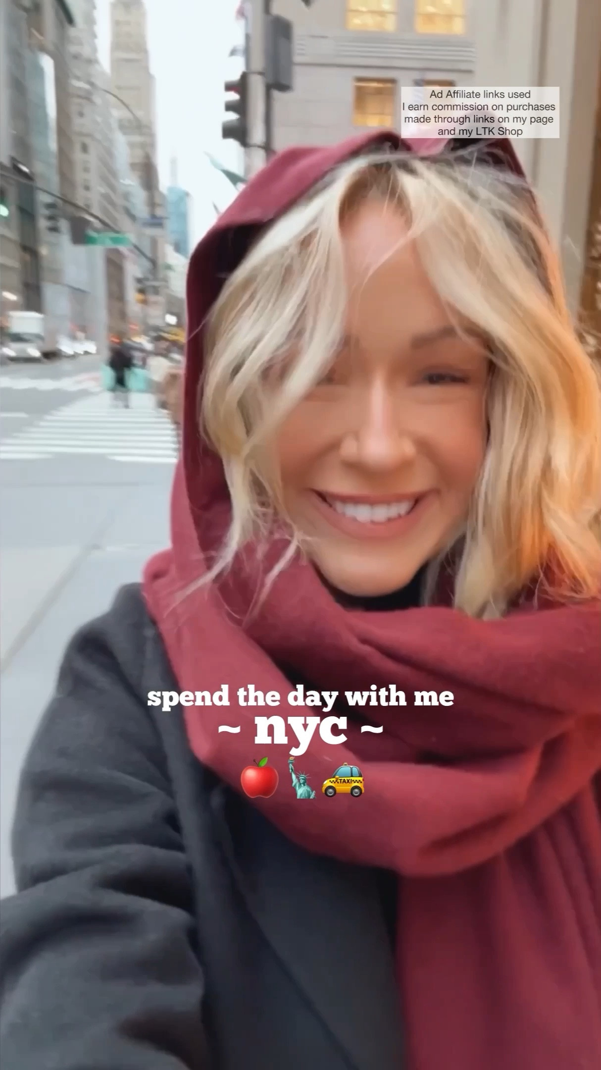 Spend the day with me in New York City!🍎🗽🚕 (*wearing older clothes I’ve had in my closet, exact items are no longer available but linking alternatives below!💗💗)
