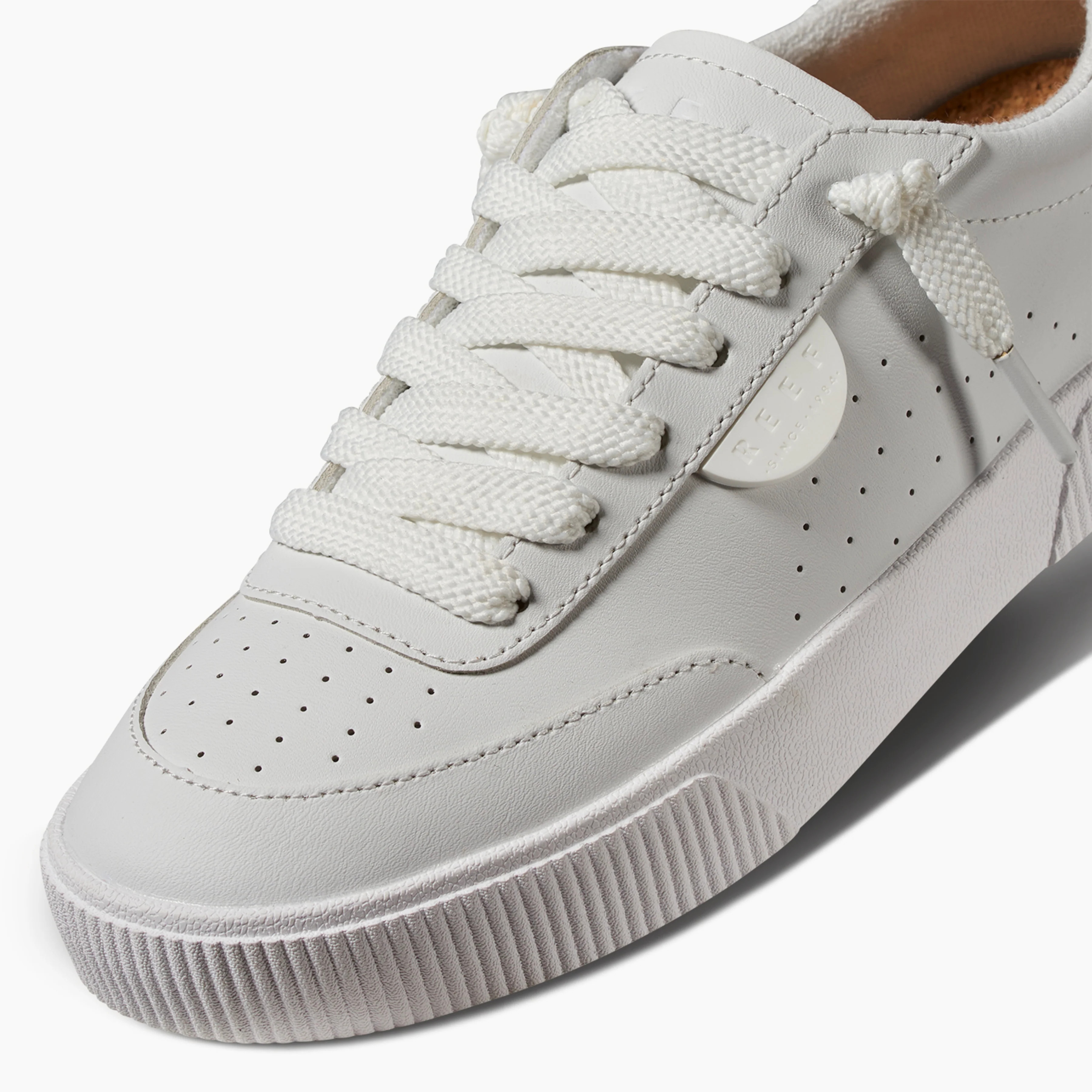 Women's Lay Day Seas Shoes in White Black Lese | REEF® | Reef