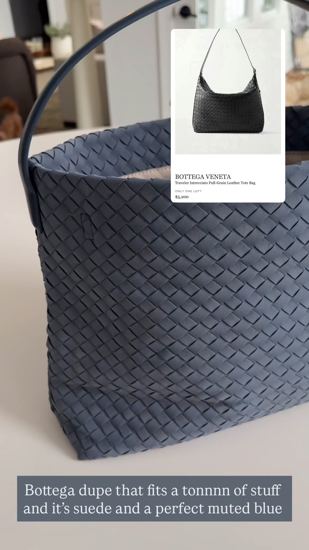 LOOooovVE this bag! Bottega dupe and the best muted bleh color. Has a strap + fits a ton of stuff!! Under $45 

#LTKFindsUnder50 #LTKootd #LTKU