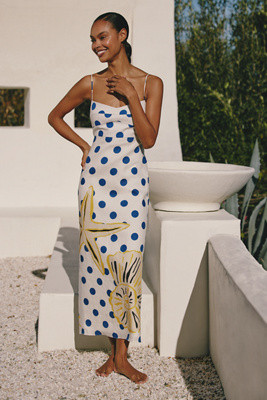 Cala de la Cruz Paloma Linen Dress | Anthropologie (US)