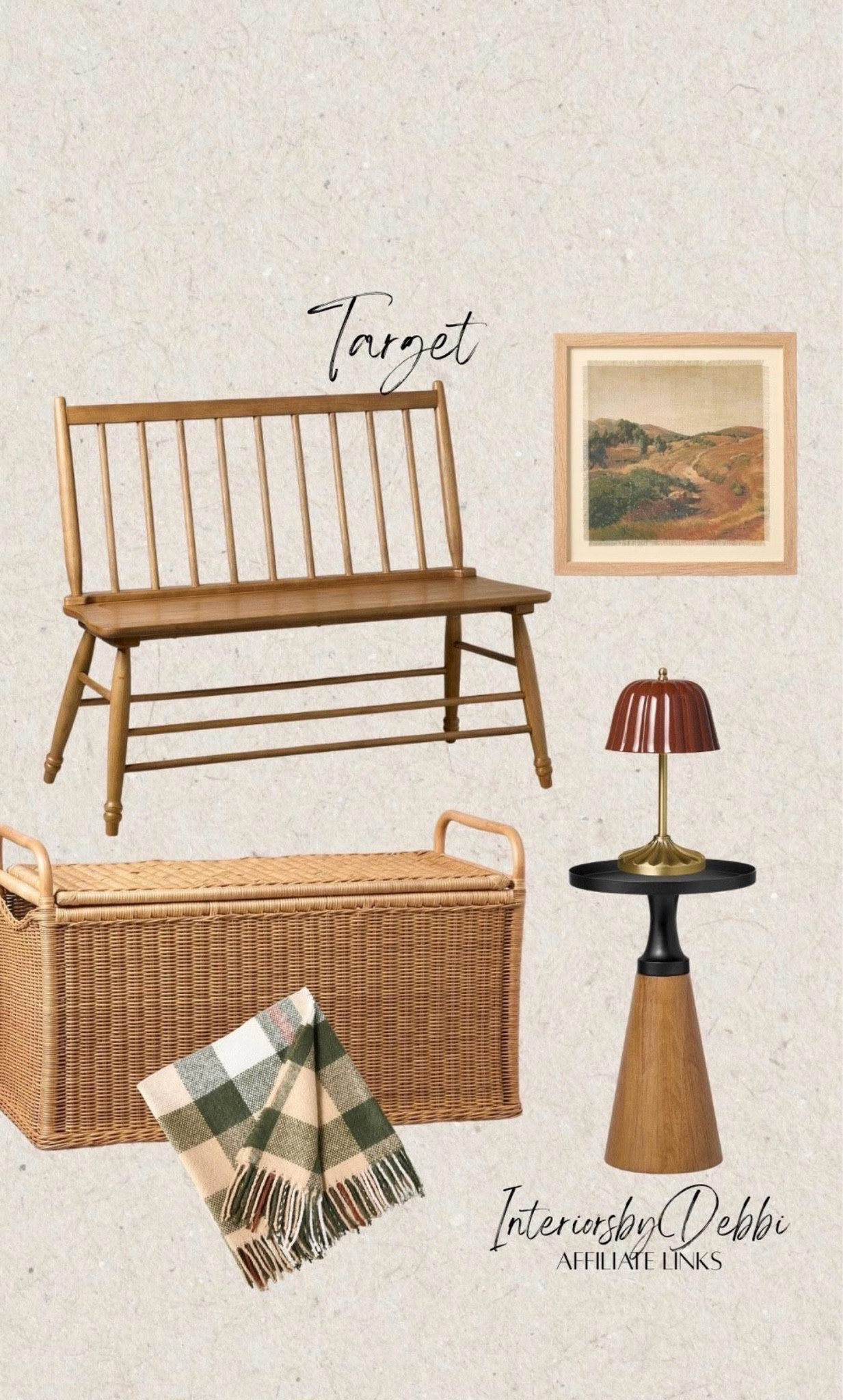 Target Finds
Wood bench, wicker storage bench, side table, framed art, transitional home, modern decor, amazon find, amazon home, target home decor, mcgee and co, studio mcgee, amazon must have, pottery. barn, Walmart finds, affordable decor, home styling, budget friendly, accessories, neutral decor, home finds, buy new arrival, coming soon, sale alert, high end look for less, Amazon favorites, Target finds, cozy, modern, earthy, transitional, luxe, romantic, home decor, budget friendly decor #target

#LTKSeasonal #LTKHome