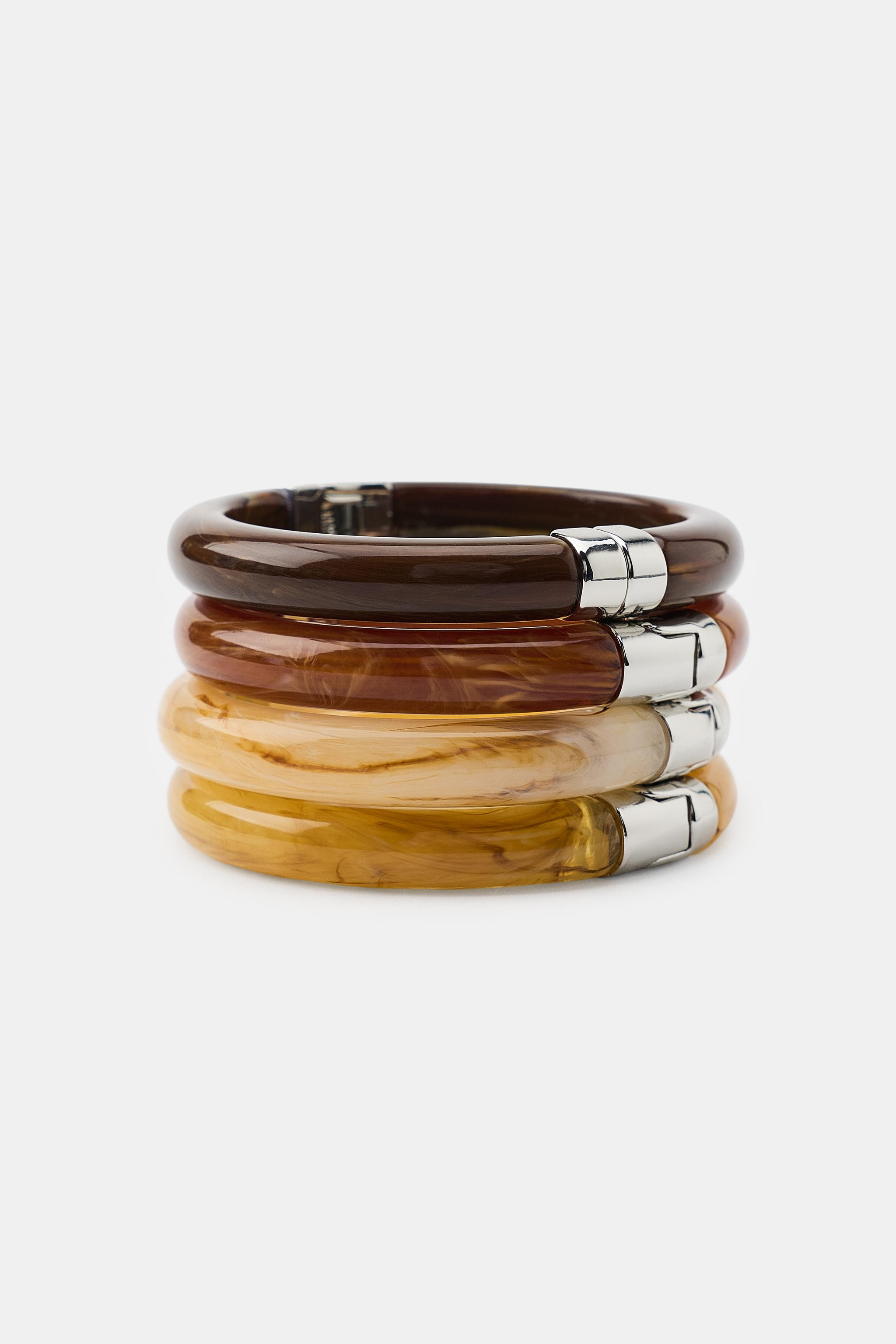 4-PACK RIGID BRACELETS | Zara US