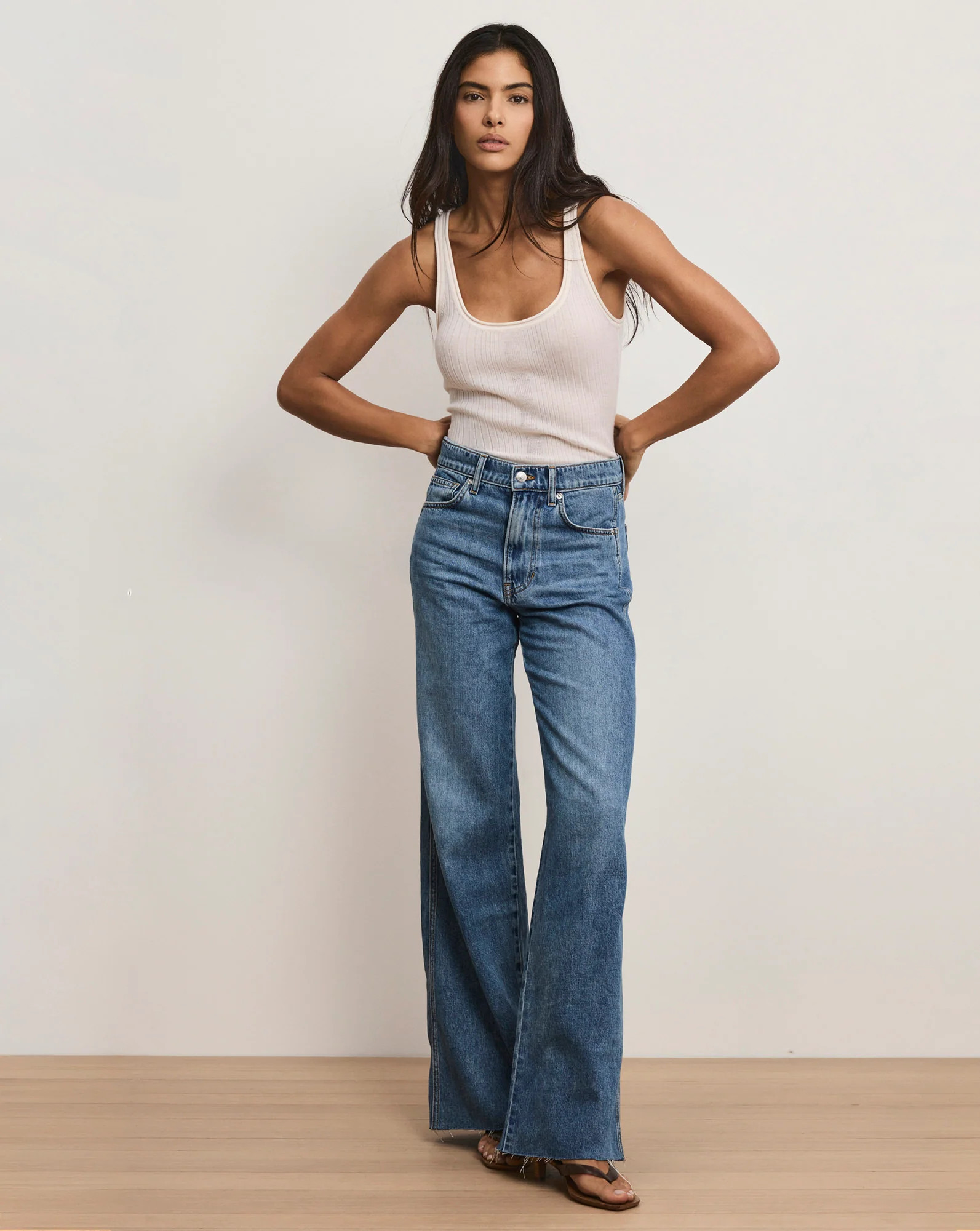 Kasey Wide-Leg Jean | Veronica Beard