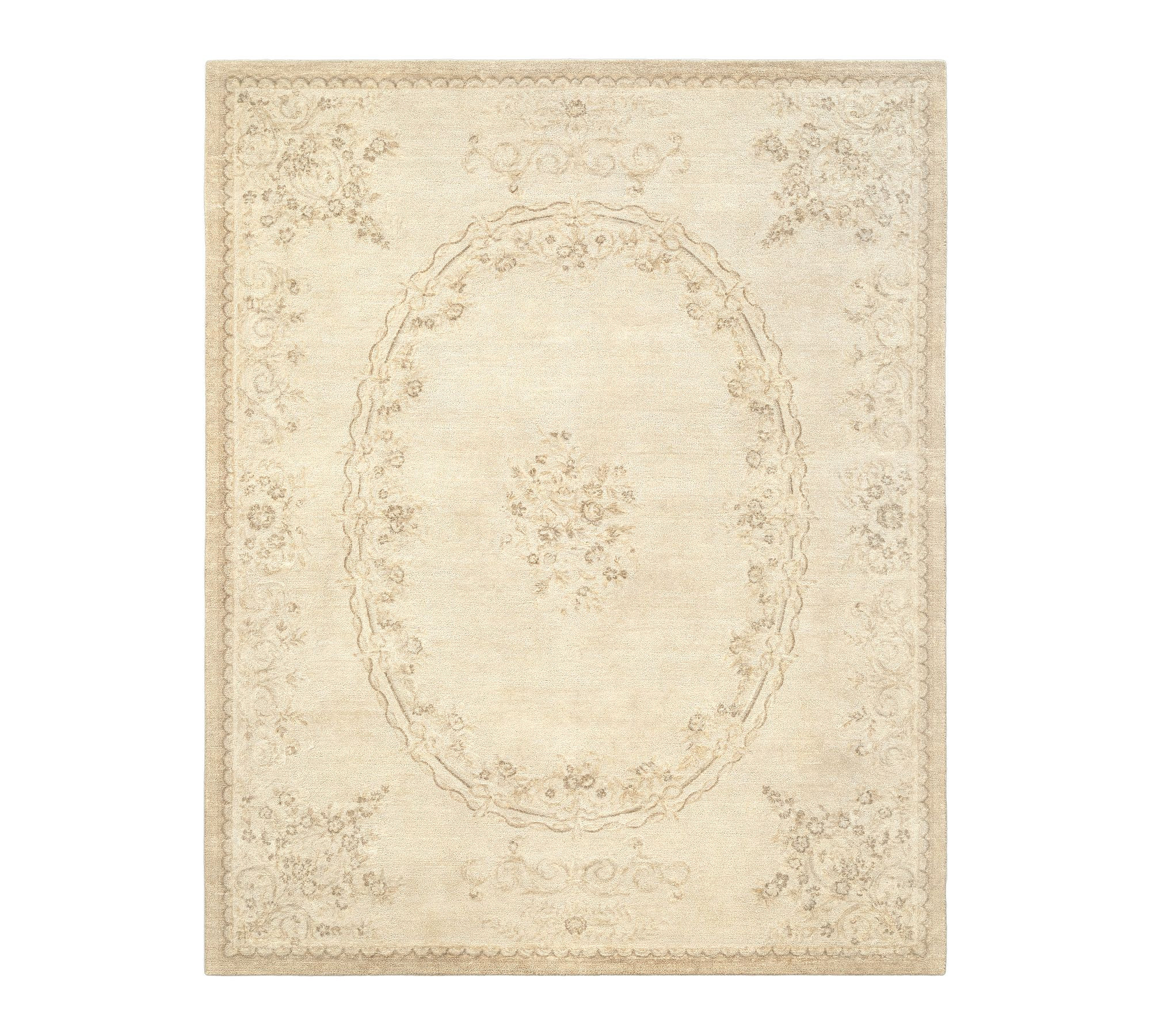 LoveShackFancy Floral Printed Rug | Pottery Barn (US)