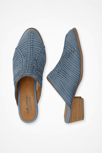 Amarillo Leather Mules by Walk With Me\u2122 | Coldwater Creek