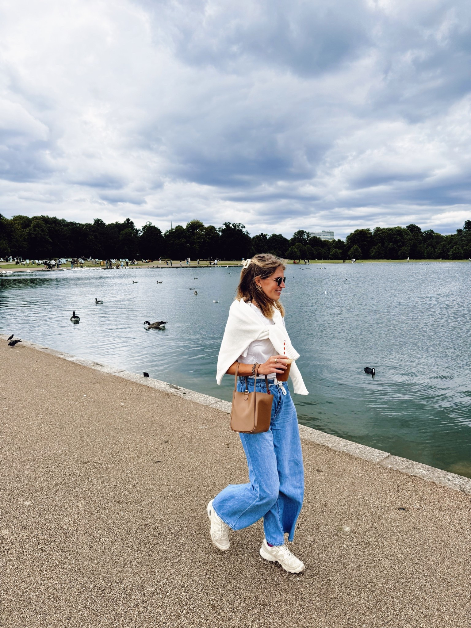 Wore this outfit on the long flight to London and then walking around during our layover ! I love my drawstring jeans and this quince sweater is perfect for throwing over your shoulders and 100% cotton. Also got this brown crossbody bag as a bag for my Europe trip and it’s the perfect size. Good price and comes in lots of colors and comes with several strap lengths 

Gap sweatpant jeans, drawstring jeans, travel outfit, white sweater 100% cotton, cute sneakers, brown purse , London casual outfit , transitional outfit , boyfriend crew sweater under $50

#LTKTravel #LTKSeasonal #LTKFindsUnder100