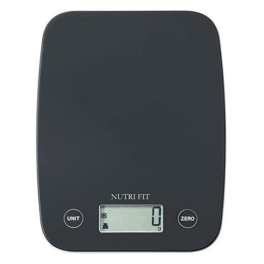 NUTRI FIT Digital Food Scale, 11lb Kitchen Scale Digital Weight, Cooking Scale for Food Ounces an... | Amazon (US)