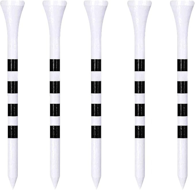 Amazon.com : Zivisk Wooden Golf Tees 3-1/4",2-3/4",2-1/8",1-1/2" Available,100 Count Bamboo Tee G... | Amazon (US)