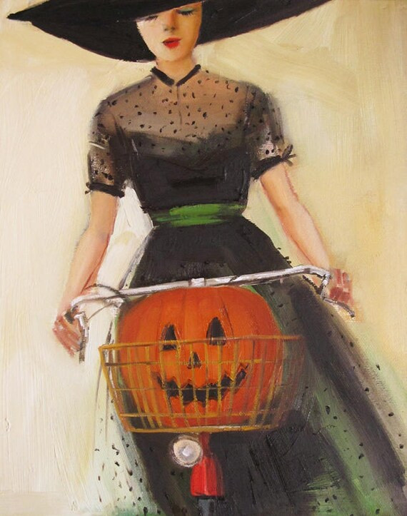 Witchycle. Art Print | Etsy (US)