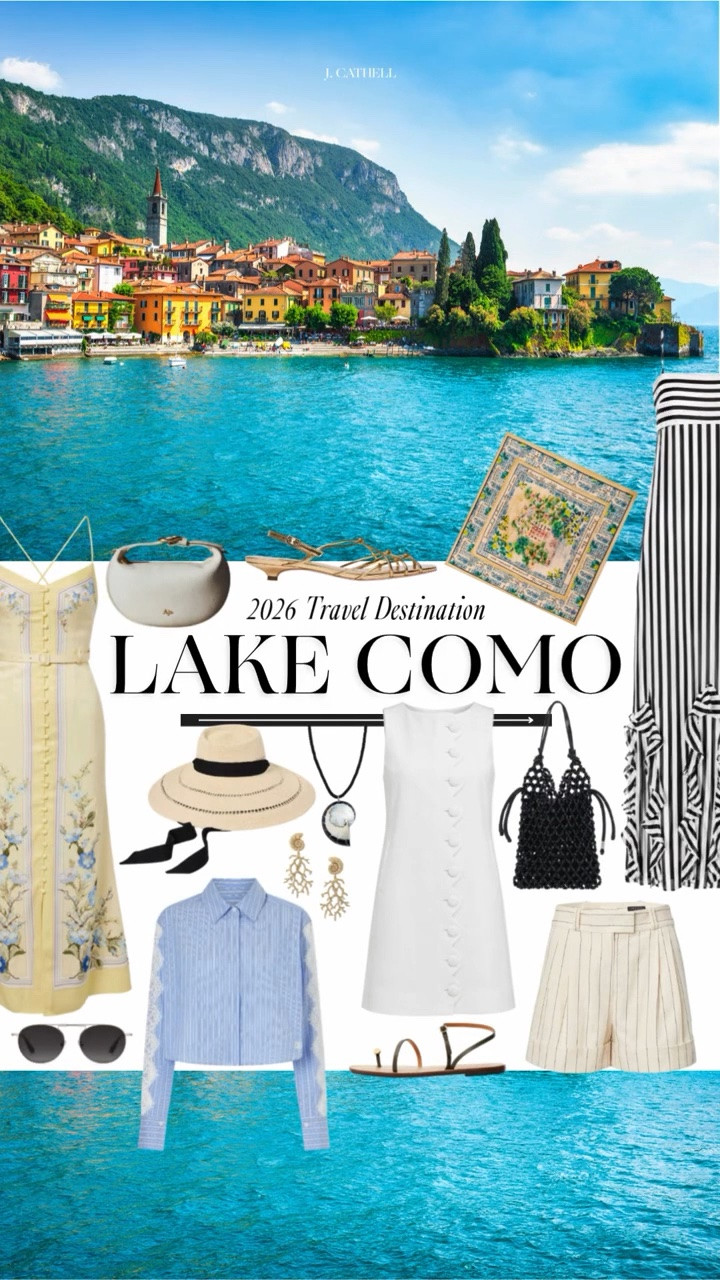 Lake Como has officially entered my European summer daydreams 🇮🇹✨

Think terracotta villas draped in bougainvillea, boat rides across glassy water, long lunches overlooking the lake, sunset aperitivos, and the kind of effortless luxury Italians do better than anyone. I rounded up the best hotels, restaurants, villages, and experiences to save for your next trip—plus outfit inspiration inspired by the timeless Lake Como aesthetic.

From linen dresses and elegant swimwear to raffia bags and oversized sunglasses, this edit is all about dressing for la dolce vita.

Shop the full Lake Como edit below. 🤍

#LakeComo #LakeComoItaly #ItalianSummer #EuropeanSummer #VacationStyle #LuxuryTravel #WhatToWear #ResortStyle #QuietLuxury #SummerStyle #LTKStyle #TravelGuide #ItalyTravel #LakeComoStyle

#LTKTravel #LTKSeasonal #LTKOver40 #LTKTravel