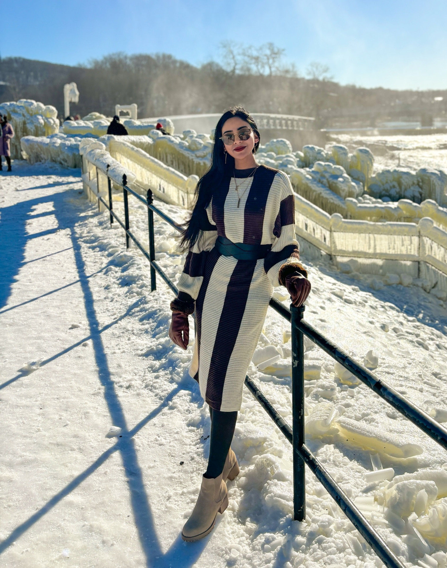 Cozy sweater dress to keep you chic all winter.🤎

Sweater dress, color block dress, Winter dress, winter outfit, winter collection, winter ootd, outfit inspo, outfit inspiration 

#LTKSeasonal #LTKfindsunder50 #LTKstyletip